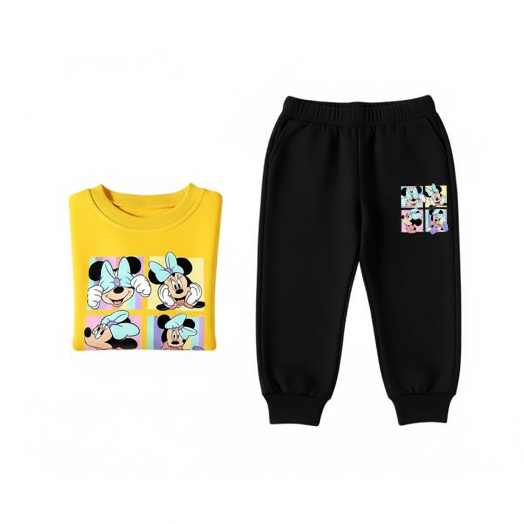 Mickey Mouse Girls Winter Suit – Fleece Set