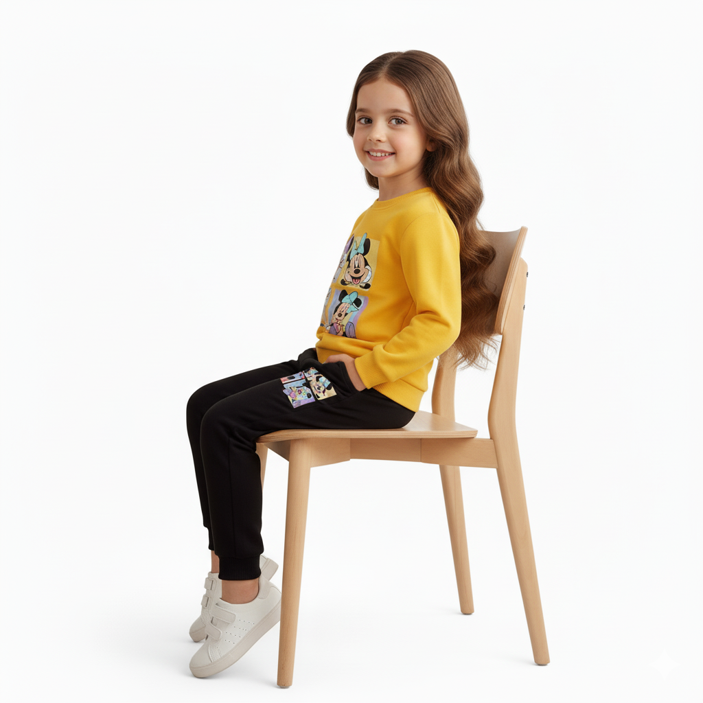 Mickey Mouse Girls Winter Suit – Fleece Set