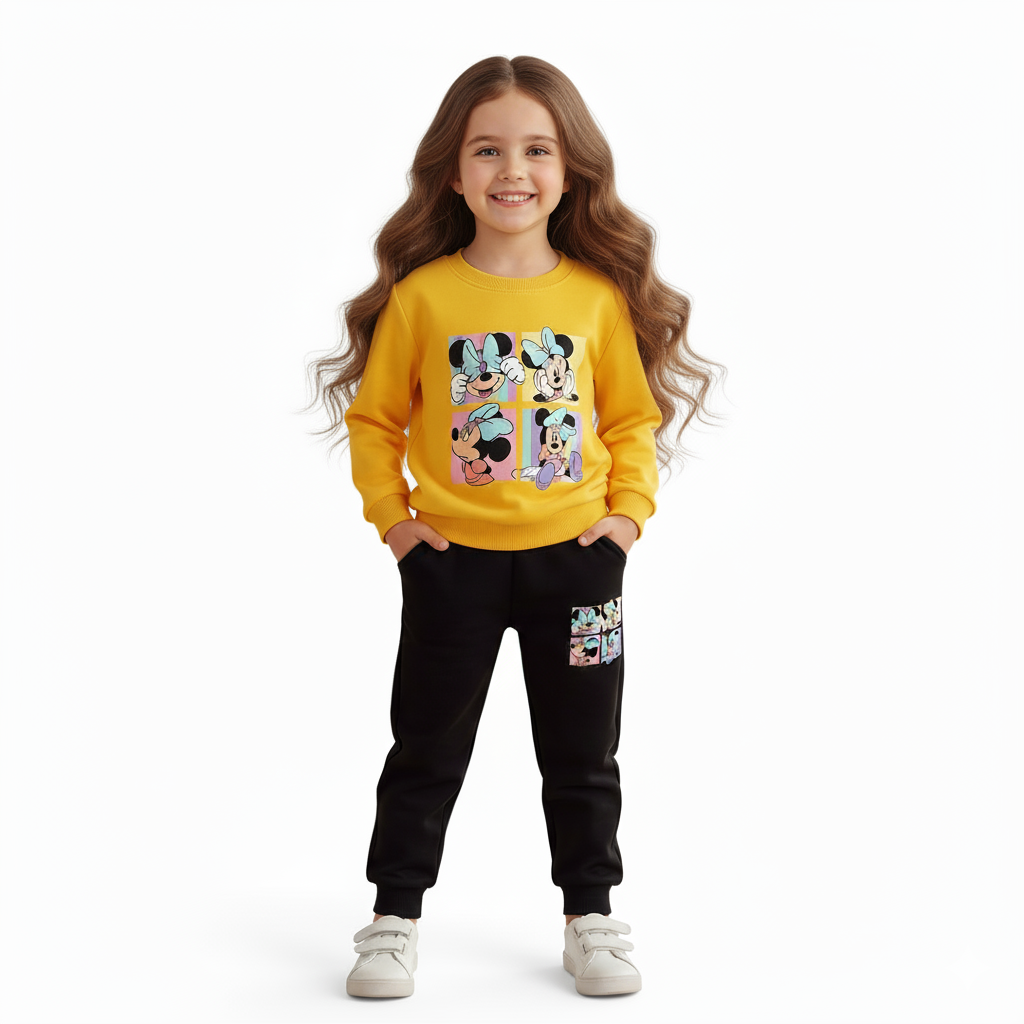 Mickey Mouse Girls Winter Suit – Fleece Set