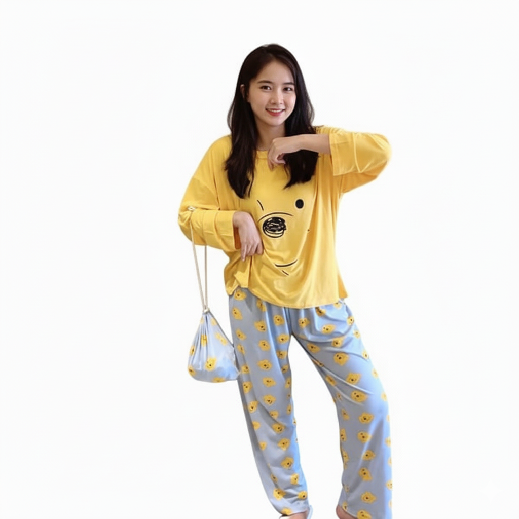 ✨ Premium Cotton Jersey Night Suit – Soft & Comfy Wear