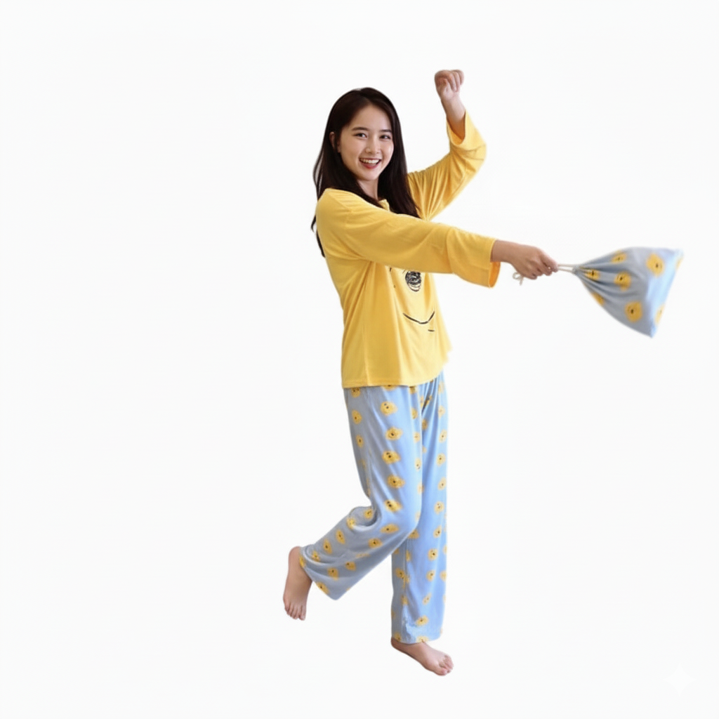 ✨ Premium Cotton Jersey Night Suit – Soft & Comfy Wear