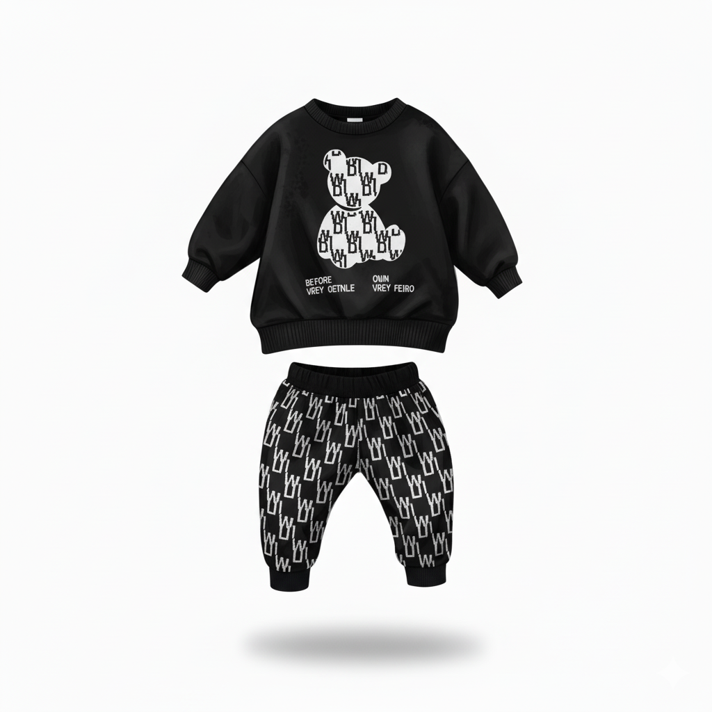 Kids Double Fleece Winter Outfit (1–10 Years)