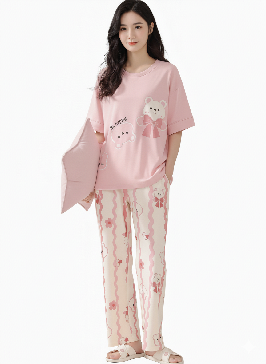 Girls Soft Jersey Night Suit – Comfort for Every Night