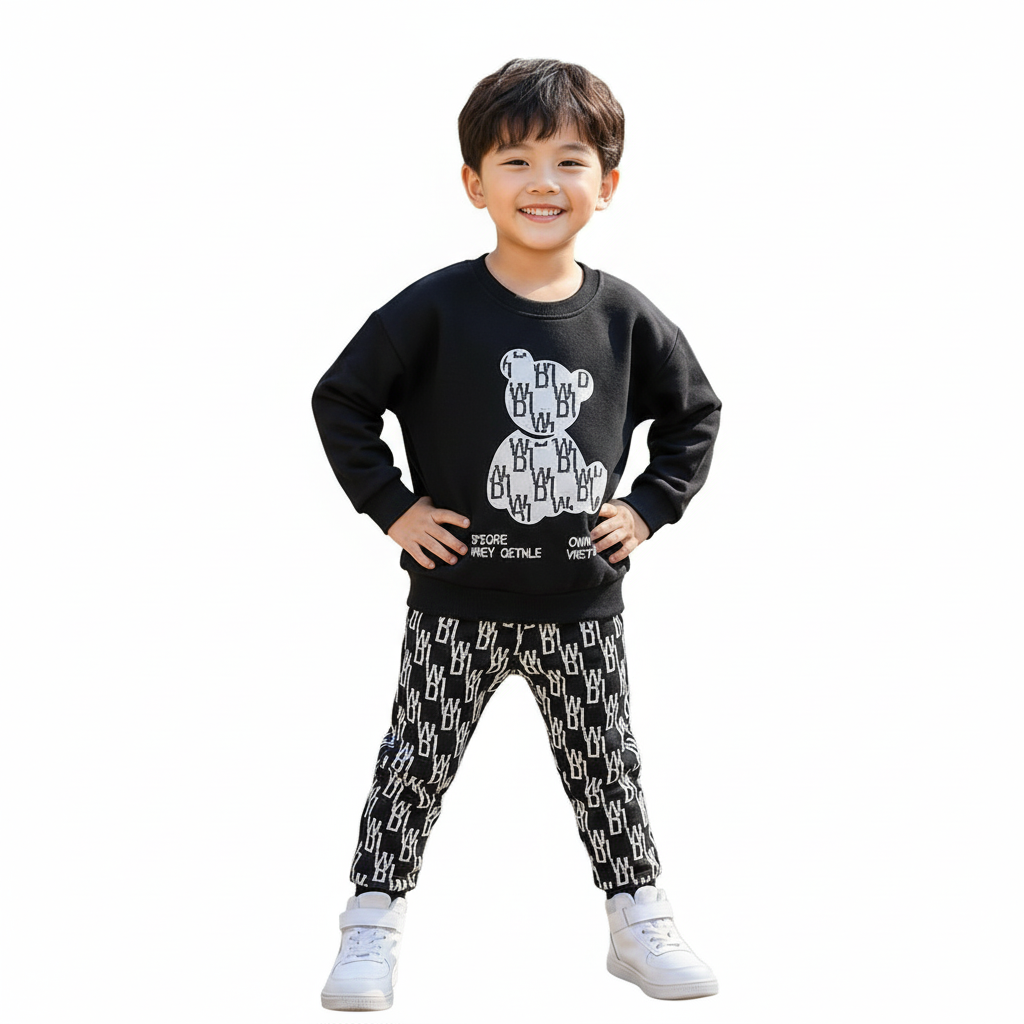 Kids Double Fleece Winter Outfit (1–10 Years)