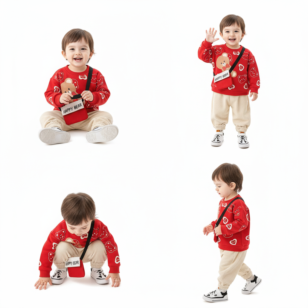 Cute Winter Bunny Set