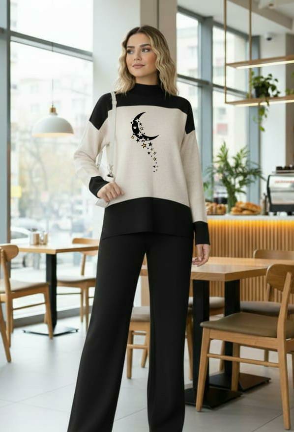 Women’s Double Fleece Tracksuit (Sweatshirt & Trouser Set)