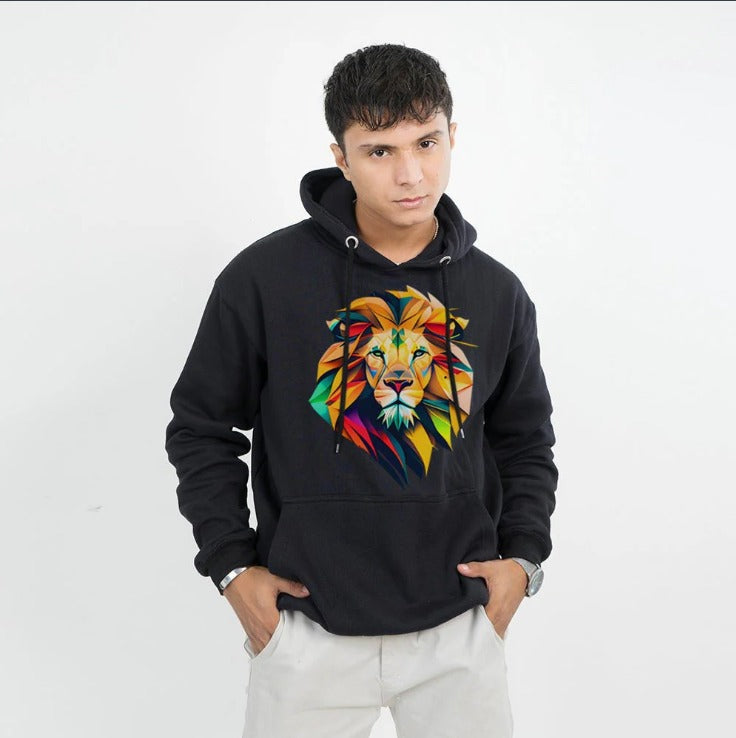 Unisex Double Fleece Hoodie with High-Quality DTF Print