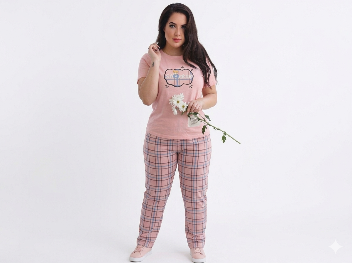 Storkee Print T-shirt Pajama