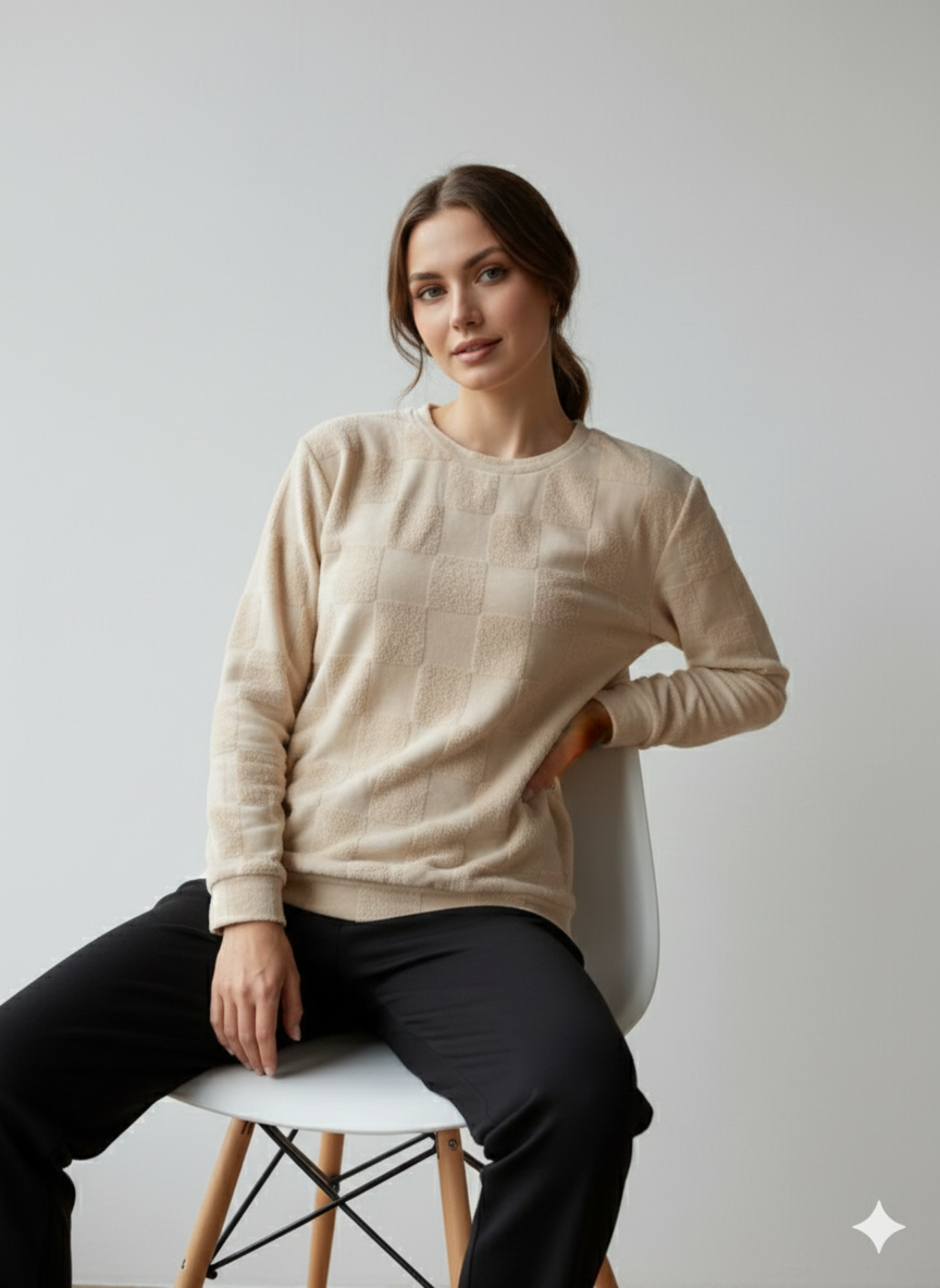 Unisex Winter Fleece Suit – Sweatshirt & Trouser Set