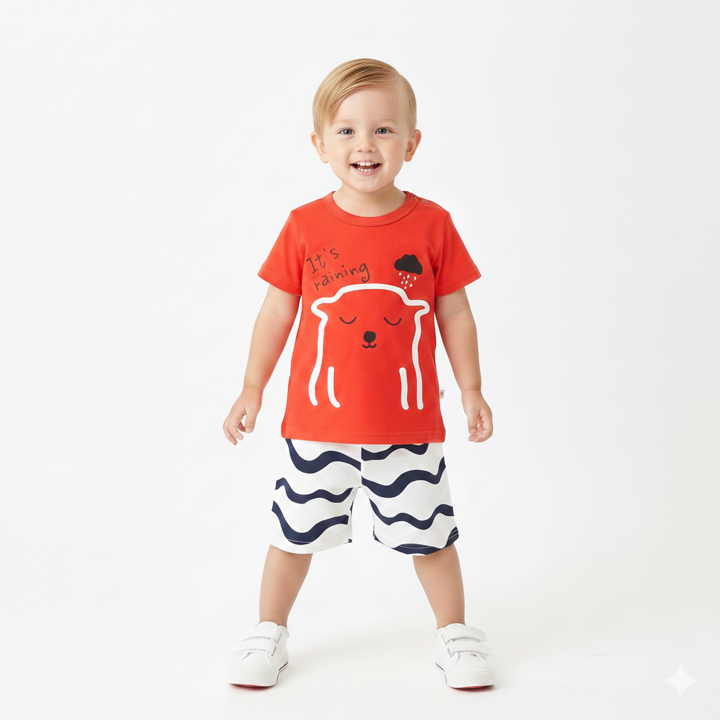 Red Bear suit