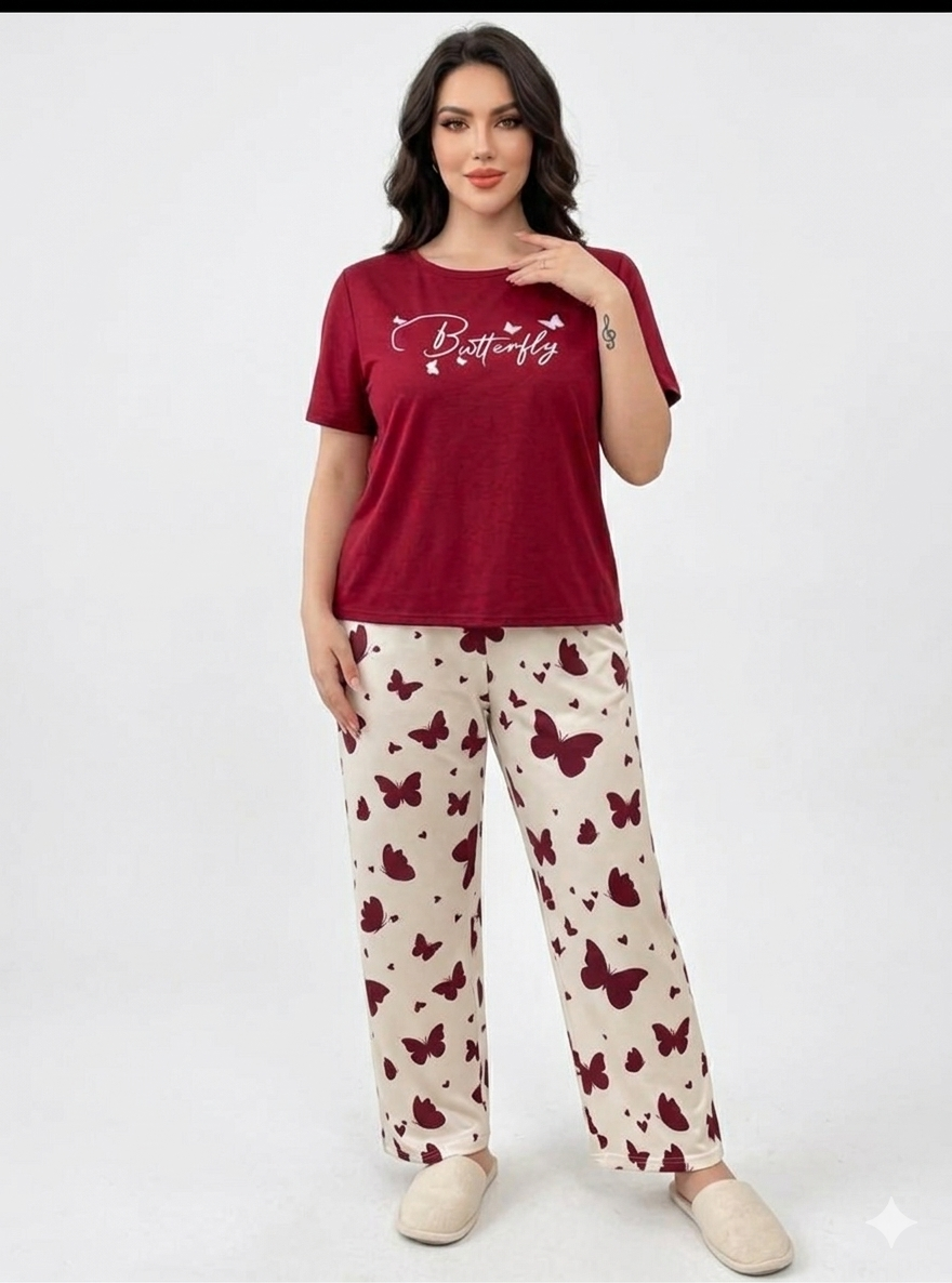 Butterfly Print Night dress